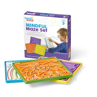 Foto 1 | Venta Internacional - Hand2mind Mindful Maze Boards, 3 Tableros De Respiración De Doble Cara Con Caminos De Los Dedos