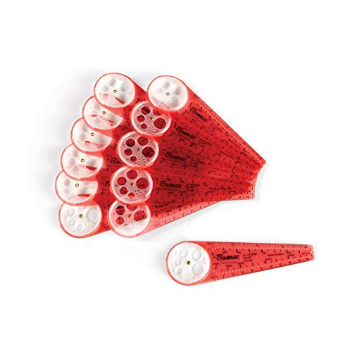 Venta Internacional - Hand2mind Safe -t Math Compass, 10 Pulg. Compass De Naranja, Brújula Para Geometría, Her