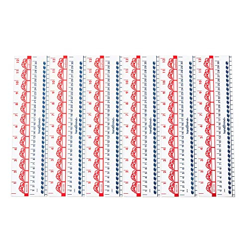Venta Internacional - Hand2mind 12 Pulgadas De Lombrices Y Reglas De Centibugs, Suministros Escolares (conjunto De 12)