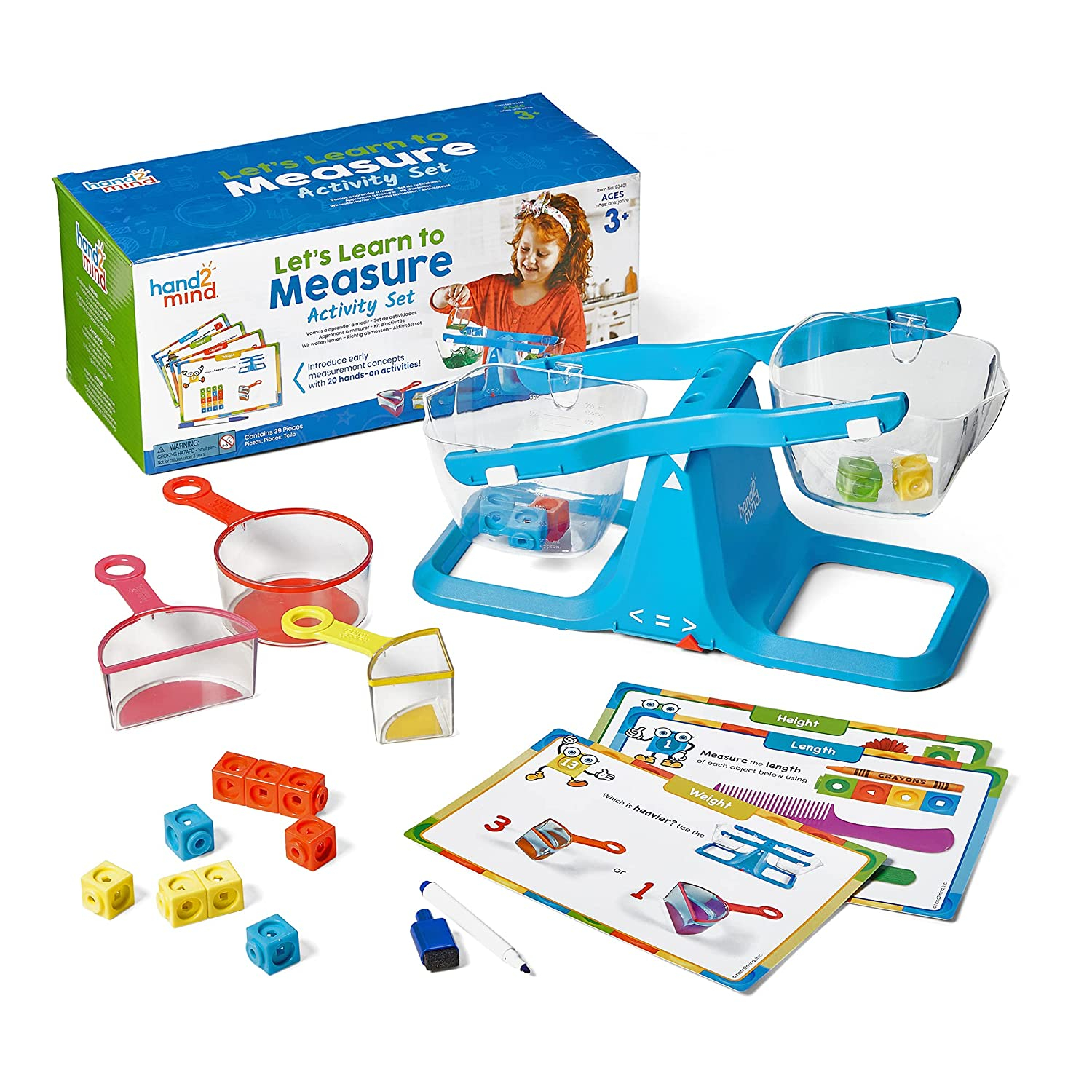 Venta Internacional - Hand2mind, Aprendamos A Medir El Conjunto De Actividades, Los Niños Que Miden Las Tazas