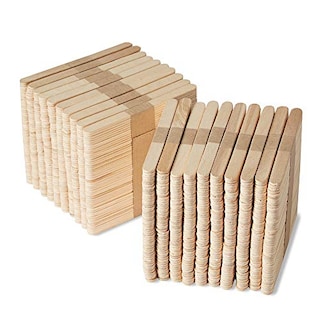 Foto 1 | Venta Internacional - Hand2mind Natural Wood Craft Sticks, Palitos Para Manualidades 4-1/2 X 3/8 In. (paquete De 1,000)