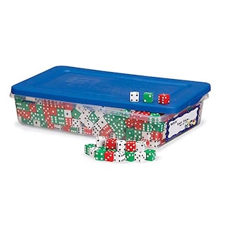 Foto 1 | Venta Internacional- Hand2mind Red, Dices De Punto Verde, Verde Y Blanco (conjunto De 144)