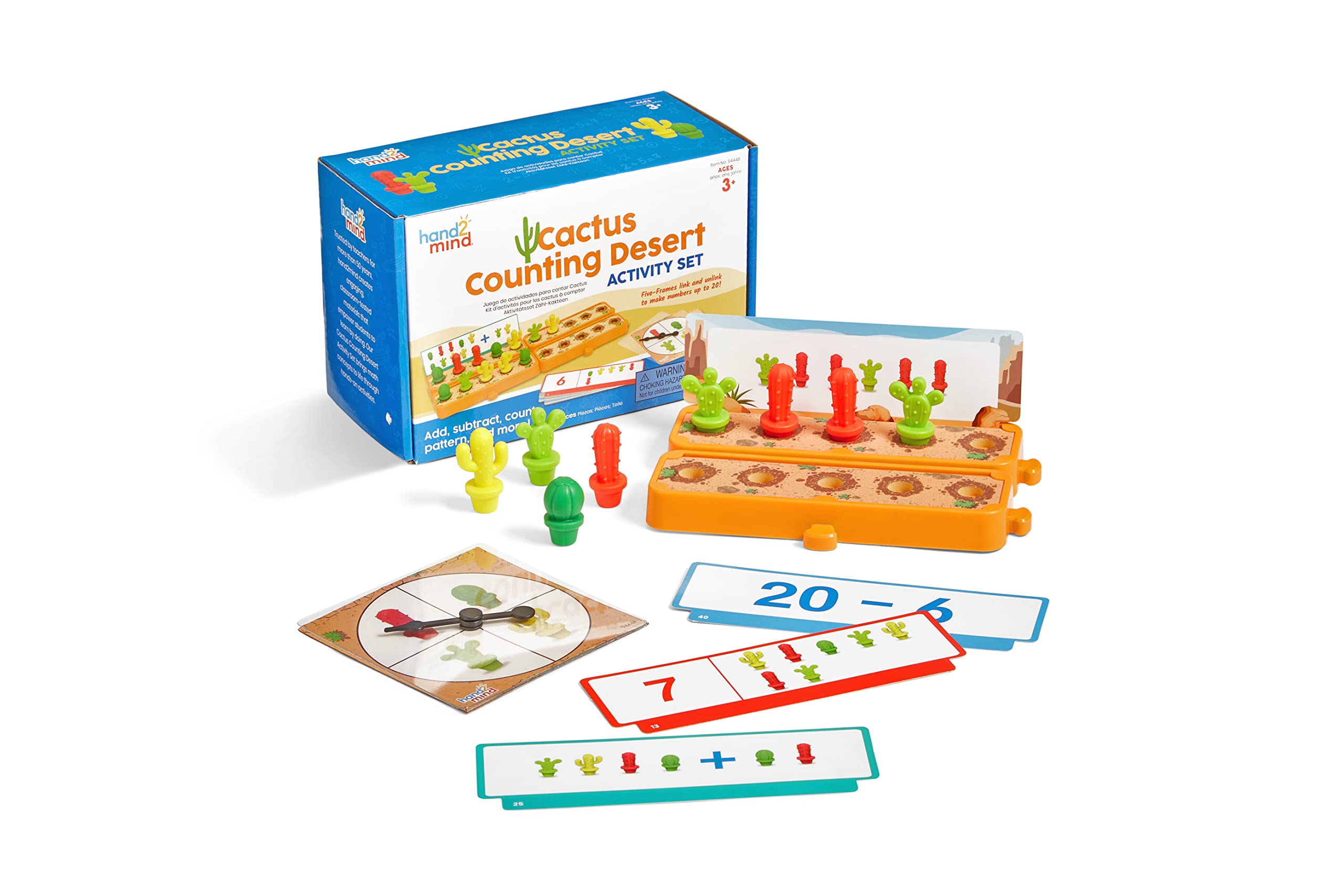 Foto 1 | Venta Internacional - Hand2mind Cactus Conteil Conteilado Contexto, Contadores Para Matemáticas Para Niños