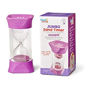 Foto 1 | Venta Internacional- Hand2mind Temporizador De Arena Púrpura Jumbo De 10 Minutos