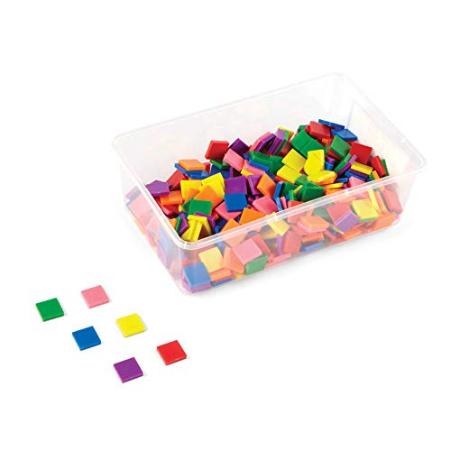 Foto 2 pulgar | Venta Internacional: Hand2mind Plastic Square Con 7 Azulejos De Color, Clasificación De Color (conjunto De 400)
