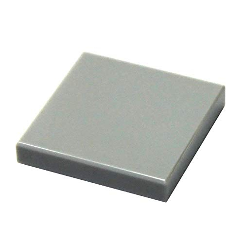 Foto 2 pulgar | Venta Internacional - Lego Piezas Y Piezas: Gris Claro (gris De Piedra Media) 2x2 Tile X200
