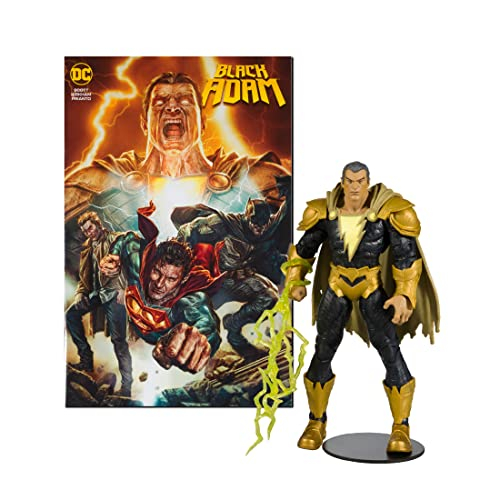 Foto 2 pulgar | Venta Internacional - Mcfarlane Toys - Dc Direct 7in Figura Con Cómic - Black Adam Wv1 - Black Adam