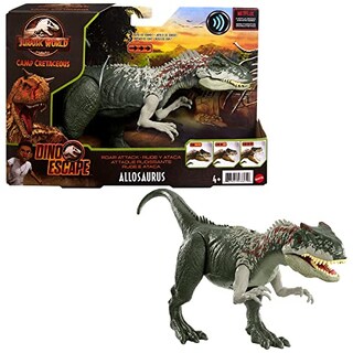 Foto 1 | Venta Internacional - Jurassic World Roar Attack Allosaurus Camp Cretáceo Dinosaurio Con Articulaciones Móvil