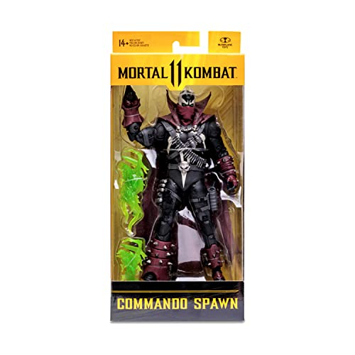 Foto 5 pulgar | Venta Internacional - Mcfarlane Toys - Mortal Kombat 7in Figuras - Comando De Reproducció