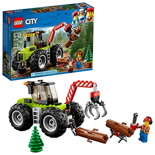 Venta Internacional - Lego City Forest Tractor 60181 Kit De Construcción (174 Piezas) (descontinuado Por El Fabricante)