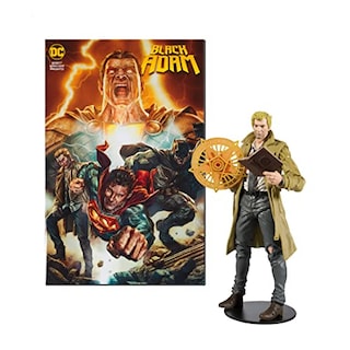 Foto 1 | Venta Internacional - Mcfarlane Toys - Dc Direct 7in Figura Con Cómic - Black Adam Wv1 - John Constantine, Multicolor