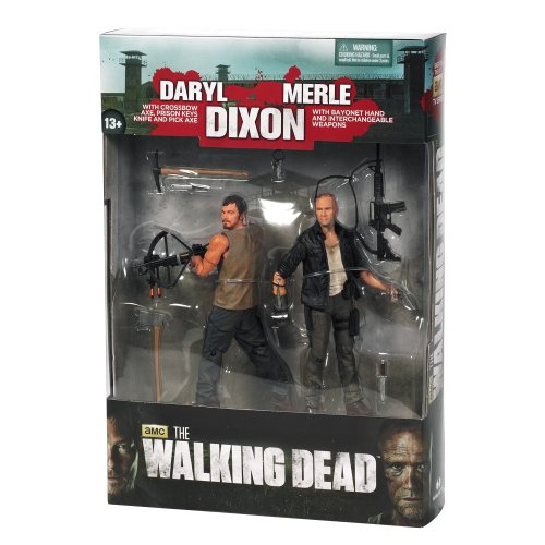 Venta Internacional - Mcfarlane Toys The Walking Dead Tv Series 4, Merle & Daryl Dixon Brothers, Paquete De 2 Figuras