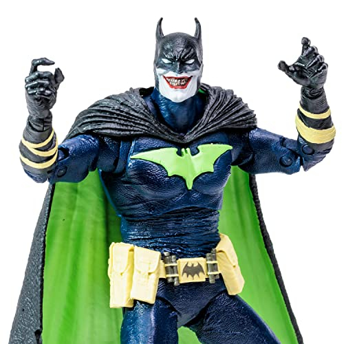 Foto 6 pulgar | Venta Internacional - Mcfarlane Toys Dc Multiverso Batman Que Se Ríe Como Batman 7 ''figura De Accio Con Accessorios