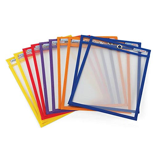 Venta Internacional - Hand2mind Reutilizable Clear -vu Borre De Borrado Seco Para Estudiantes