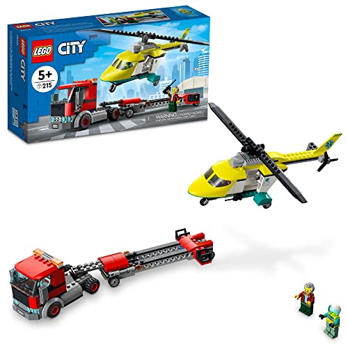 Venta Internacional - Lego City Rescue Helicopter Transport 60343 Kit De Construcción