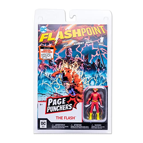 Venta Internacional - Mcfarlane Toys - Dc Direct - Figura De 3 Pulgadas Con Wv1 Cómico - The Flash (flashpoint)