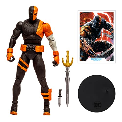 Foto 8 pulgar | Venta Internacional - Mcfarlane Toys - Dc Multiverse 7in - Deathstroke (dc Rebirth)