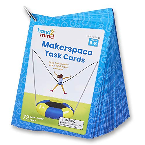 Venta Internacional - Hand2mind Makerspace Tarjetas De Tareas, Tarjetas De Aprendizaje Stem Para Niños