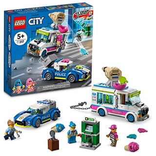 Foto 1 | Venta Internacional - Lego City Ice Cream Truck Police Chase 60314 Kit De Construcción