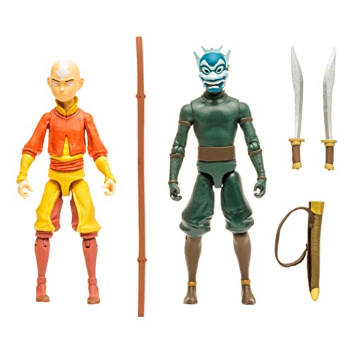 Foto 2 pulgar | Venta Internacional - Mcfarlane Toys - Avatar Tlab Combo Pk - Aang Vs Blue Spirit Zuko