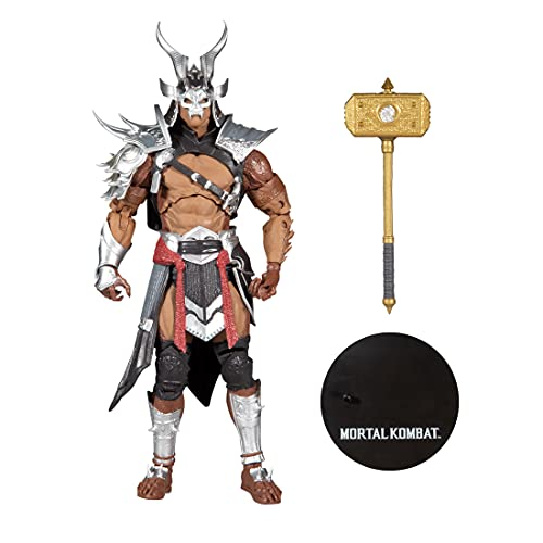 Foto 7 pulgar | Figura De Acción De Shao Kahn, Mortal Kombat - Venta Internacional.