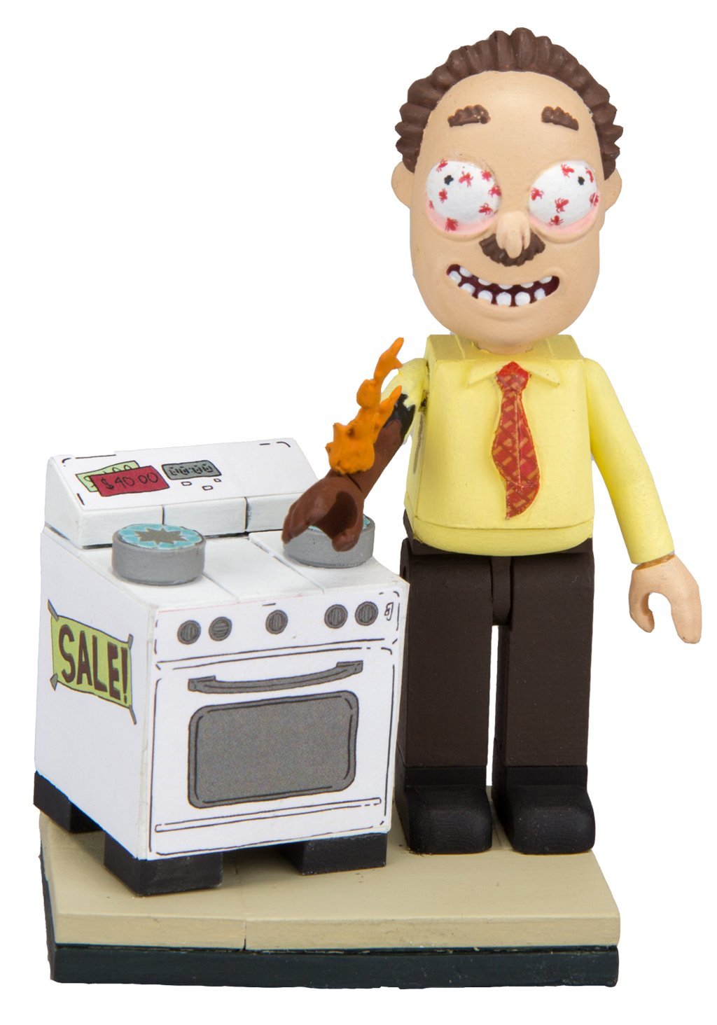 Foto 2 pulgar | Venta Internacional - Mcfarlane Toys Rick & Morty Ants In My Eyes Johnson's Electronics Micro Construction Build