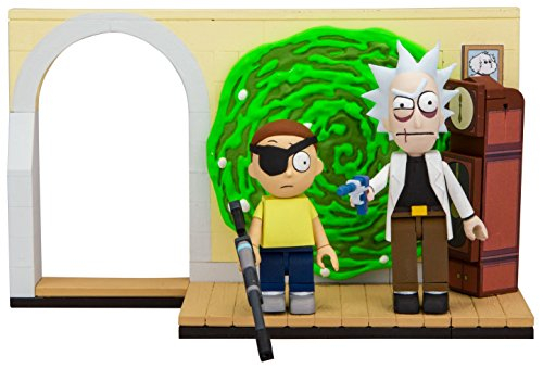 Foto 2 pulgar | Mcfarlane Toys Rick & Morty Evil Rick & Morty Small Construction Interlocking Building Set - Venta Internacional.