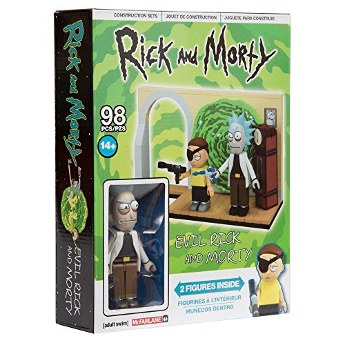 Foto 3 pulgar | Mcfarlane Toys Rick & Morty Evil Rick & Morty Small Construction Interlocking Building Set - Venta Internacional.