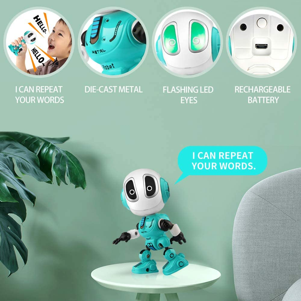 Foto 2 | Robot Interactivo Recargable con Luz y Sonido