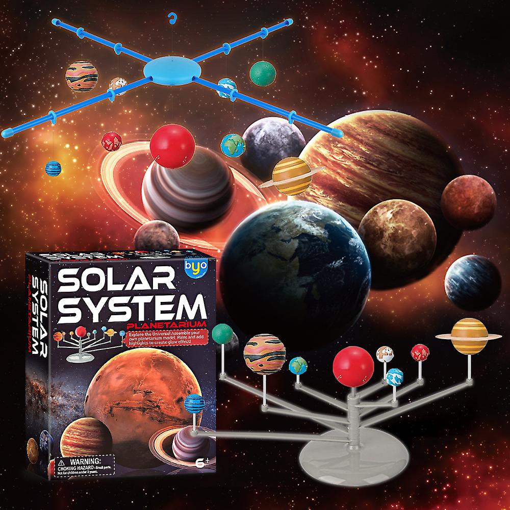 Foto 2 pulgar | Venta Internacional - Kit De Maqueta Del Sistema Solar Para Niños De Astronomía Con Proyector
