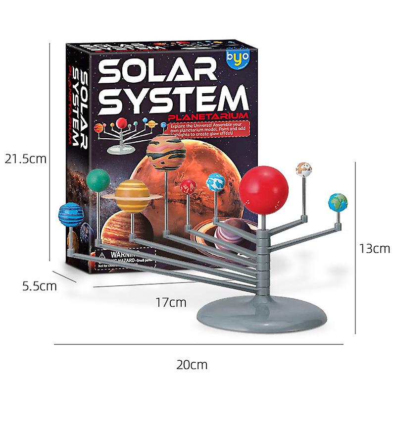Foto 4 pulgar | Venta Internacional - Kit De Maqueta Del Sistema Solar Para Niños De Astronomía Con Proyector