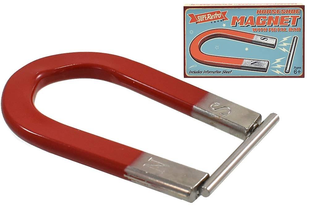 Venta Internacional - Juguetes Retro Con Imán En Forma De Herradura Para Educación Con Barra De Metal De 11 Cm
