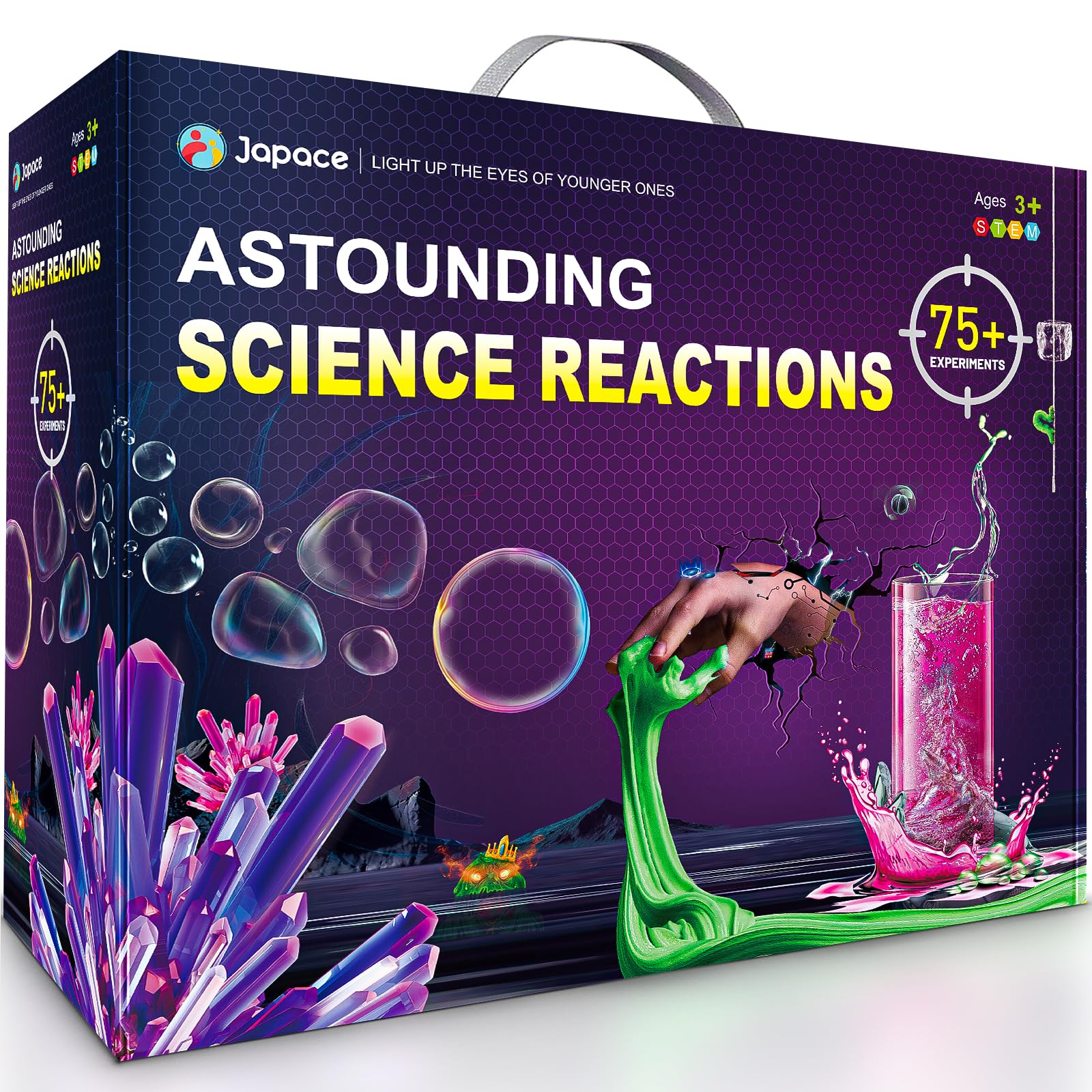 Venta Internacional - Kit Científico Japace Astounding Con 77 Experimentos Para Niños De 4 A 8 Años