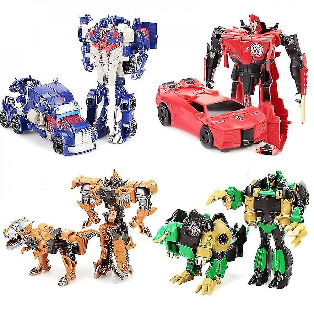 Foto 2 | Venta Internacional - Kit De Robot De Juguete Transformation, 12 Cm De Altura, 2 En 1, Para Niños