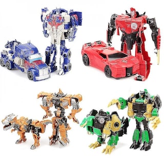 Foto 2 | Venta Internacional - Kit De Robot De Juguete Transformation, 12 Cm De Altura, 2 En 1, Para Niños