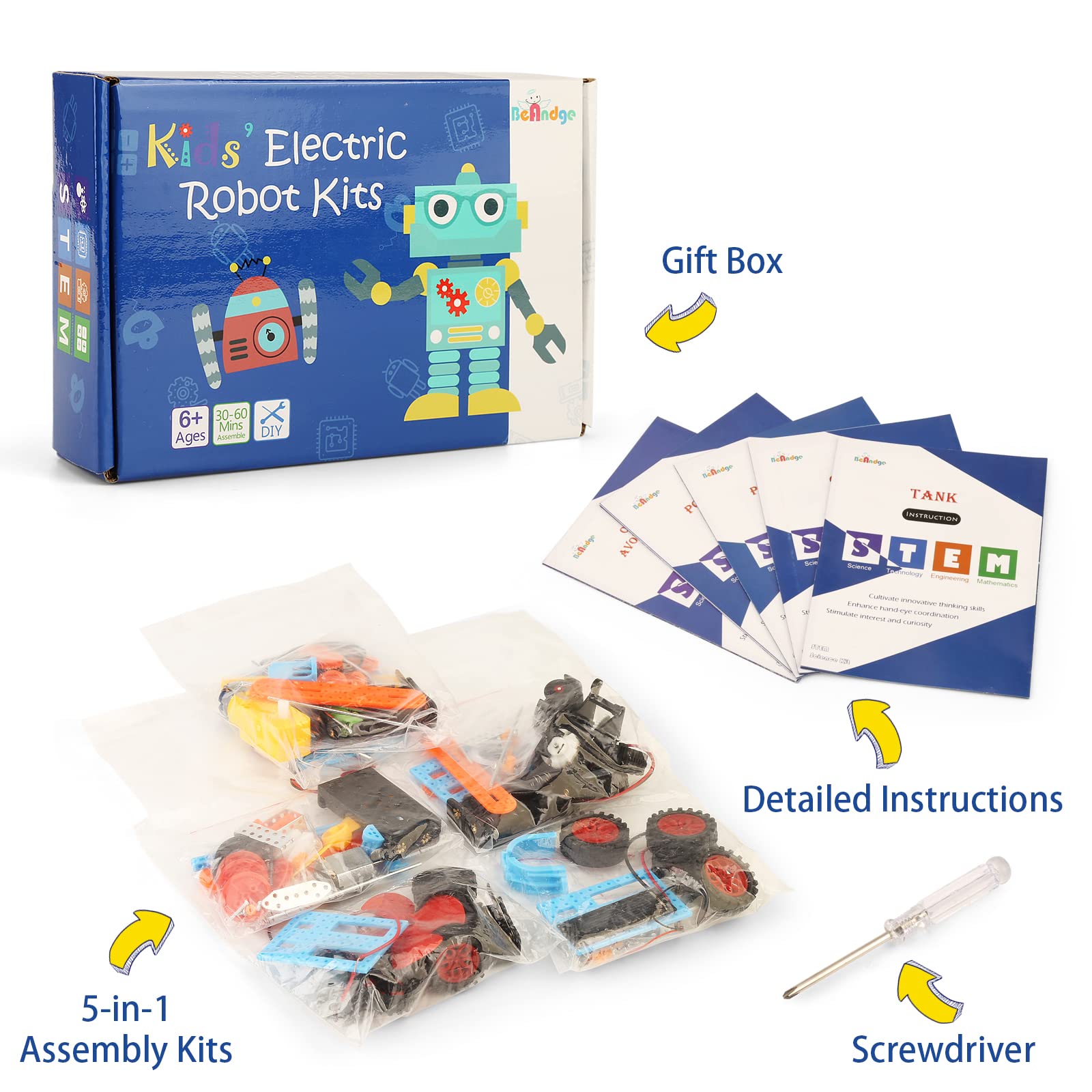 Foto 3 pulgar | Venta Internacional - Kit Stem Beandge Para Construcción De Automóviles, Ingeniería Electrónica, 8-12 Años