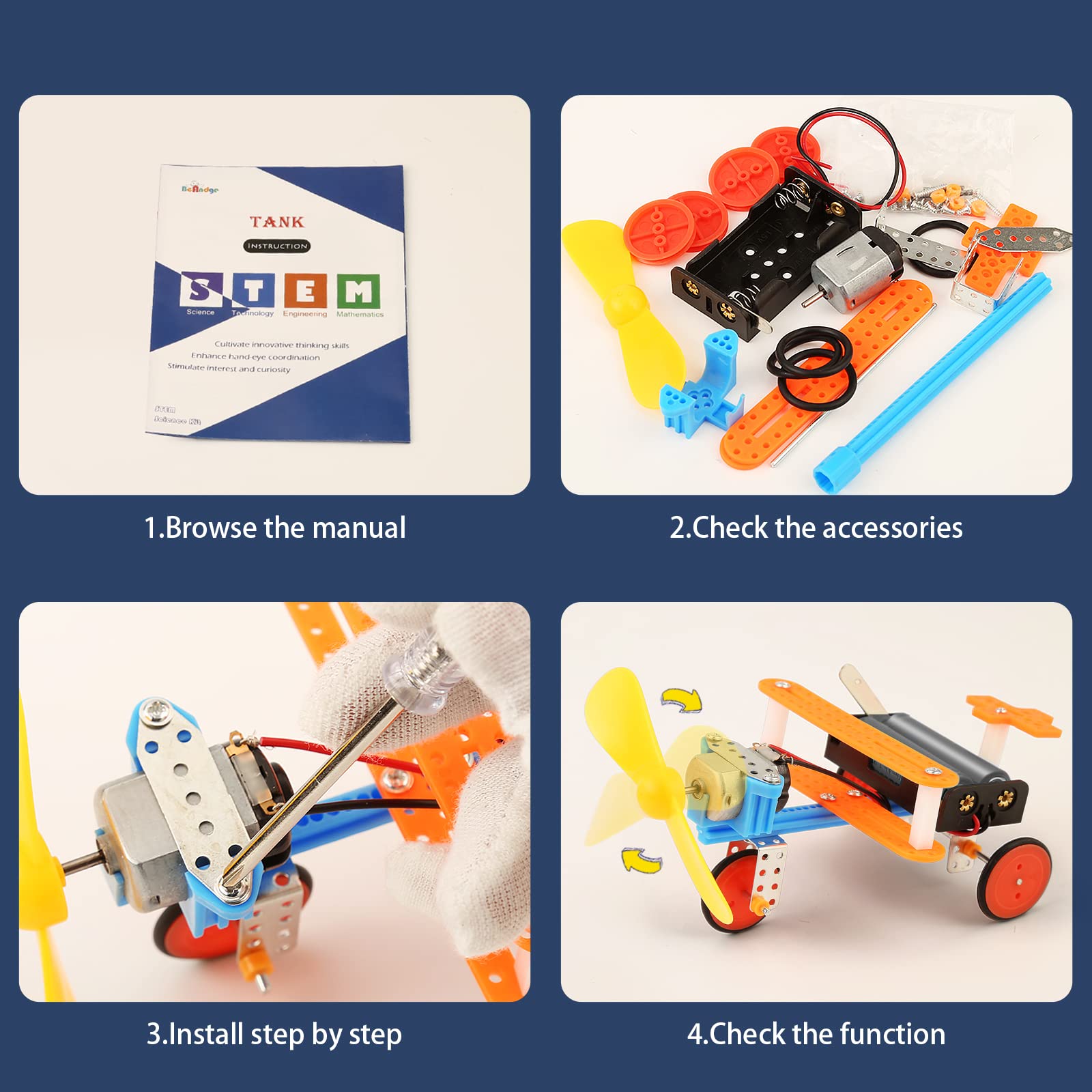 Foto 5 pulgar | Venta Internacional - Kit Stem Beandge Para Construcción De Automóviles, Ingeniería Electrónica, 8-12 Años