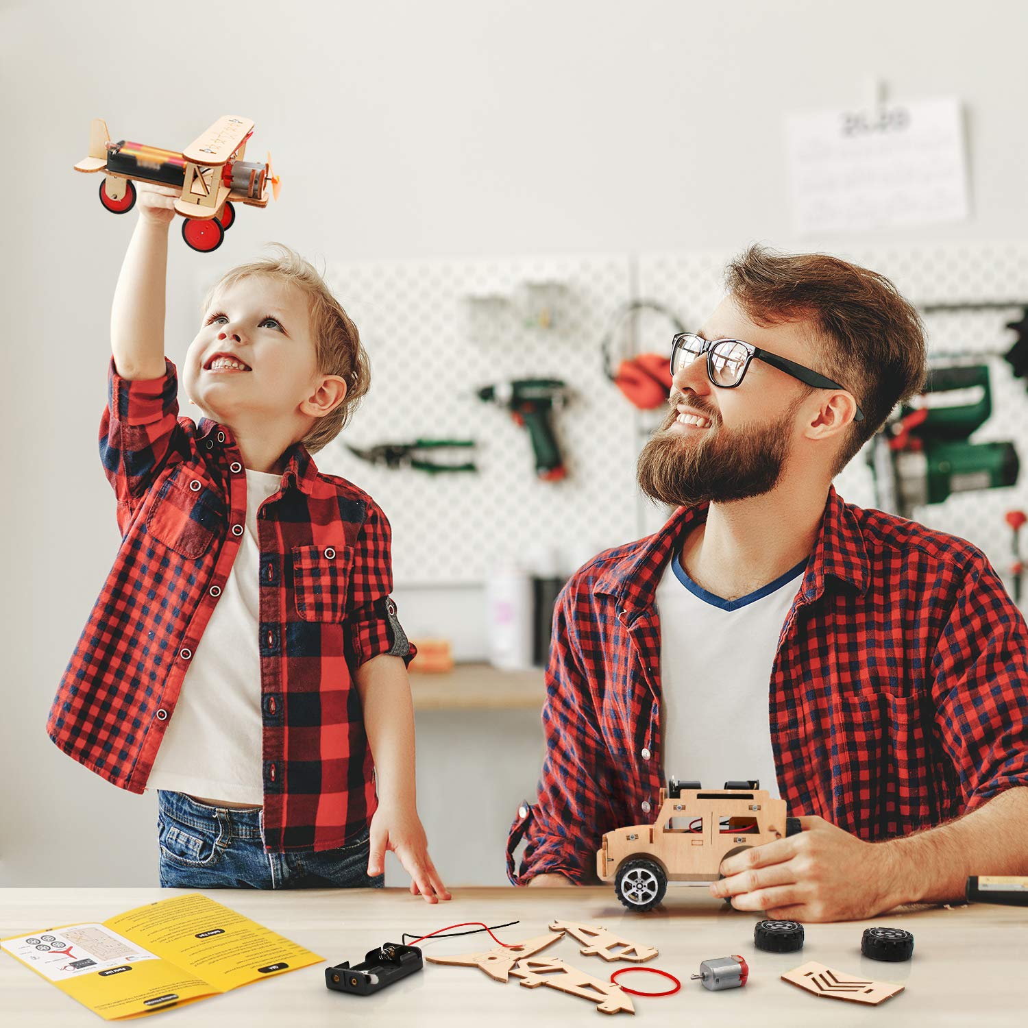 Foto 7 pulgar | Venta Internacional - Maqueta De Coche De Madera 5 En 1 De Stem Kits Poraxy Para Niños De 8 A 12 Años