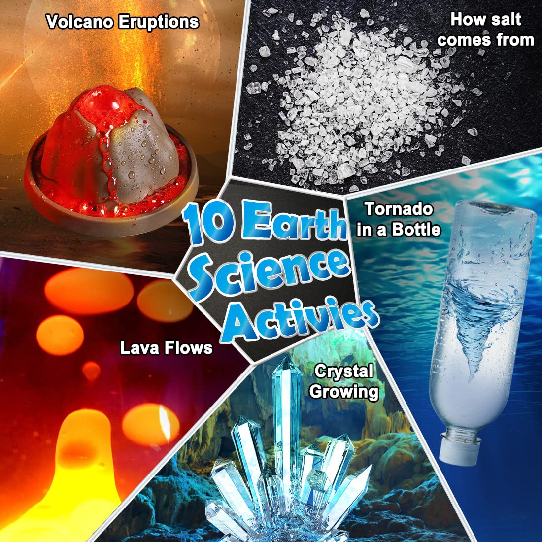 Foto 3 pulgar | Venta Internacional - Kit Científico Unglinga 70 Experimentos De Laboratorio Para Niños De 4 A 6, 8 Y 12 Años