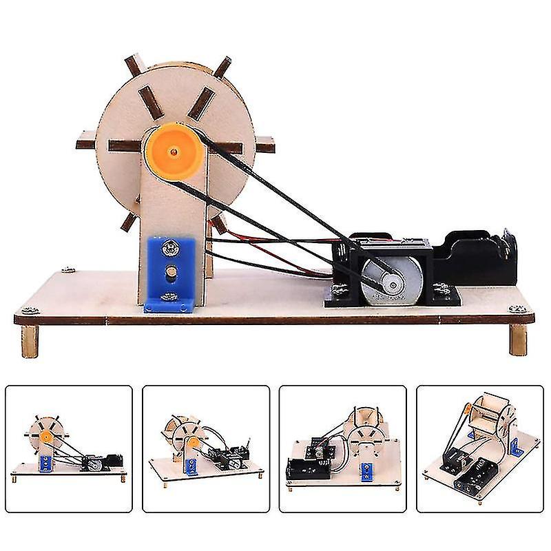 Foto 4 pulgar | Venta Internacional - Kit De Aprendizaje Eléctrico Para Plantas Hidroeléctricas Diy Para Niños