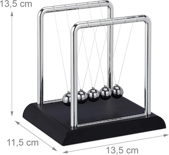 Foto 3 | Venta Internacional - Lanzamiento Clásico Newton Pendulum Piao Con 5 Bolas