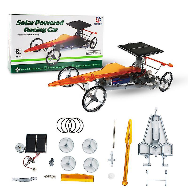 Foto 5 pulgar | Venta Internacional - Juguete De Montaje De Coches De Carreras Con Energía Solar Para Niños De 7 A 14 Años