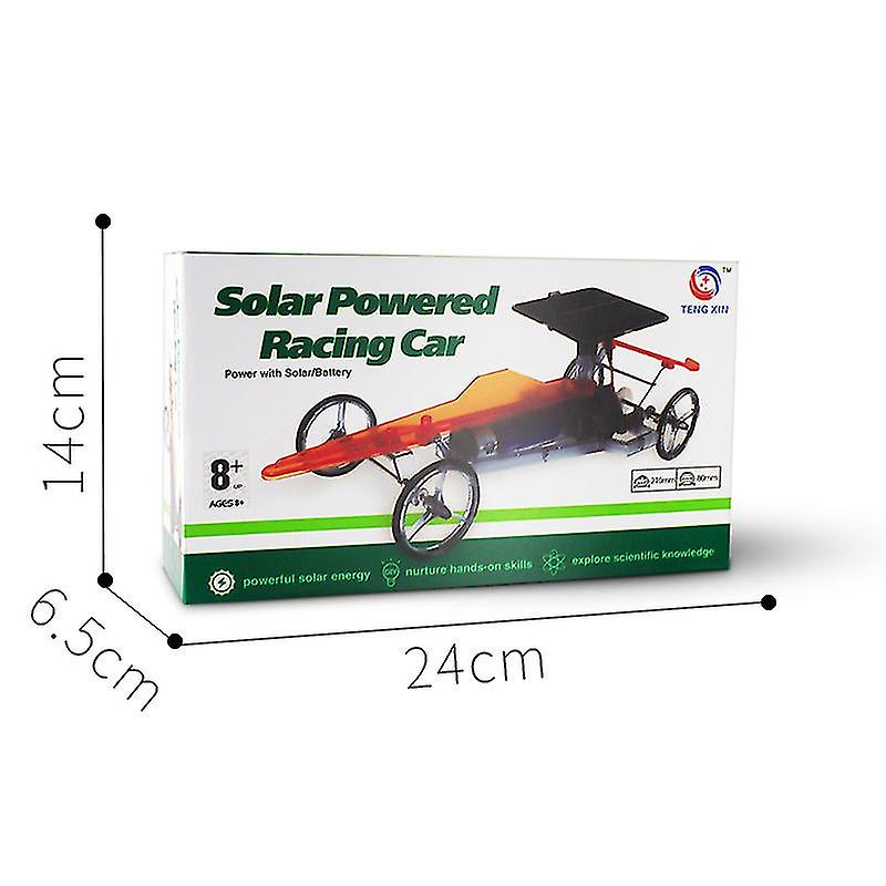 Foto 6 pulgar | Venta Internacional - Juguete De Montaje De Coches De Carreras Con Energía Solar Para Niños De 7 A 14 Años