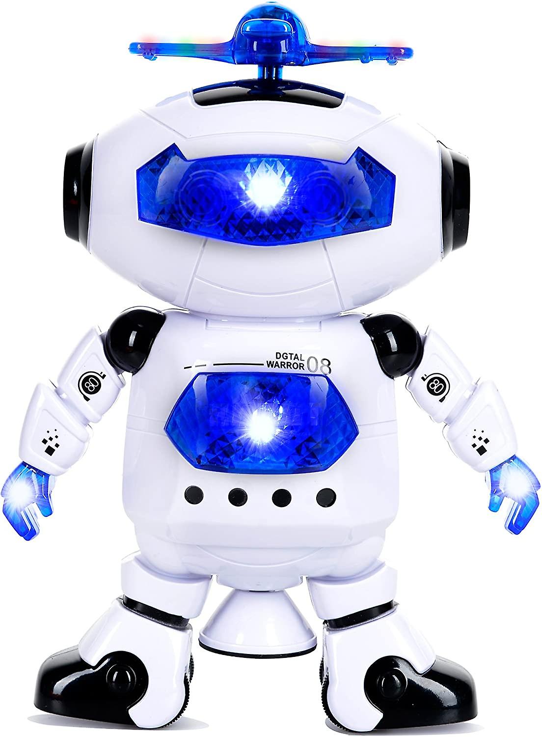 Foto 3 pulgar | Venta Internacional - Robot De Juguete Walking Dancing Para Niños Que Gira 360 Body Spin