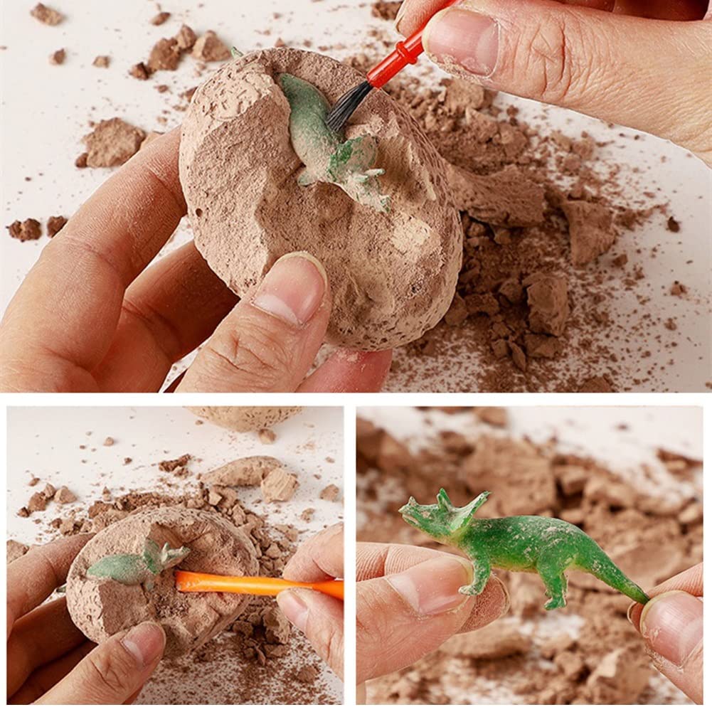 Foto 4 pulgar | Venta Internacional - Kit De Excavación De Huevos De Dinosaurio Didubuy Con 12 Huevos De Dinosaurio Para Niños De 4
