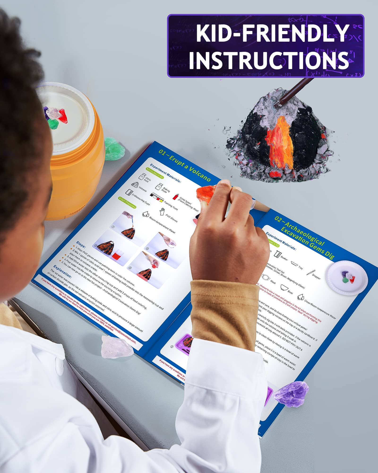 Foto 9 pulgar | Venta Internacional - Kit Científico Japace 4 En 1 Para Niños De 6 A 14 Años | 105 Experime