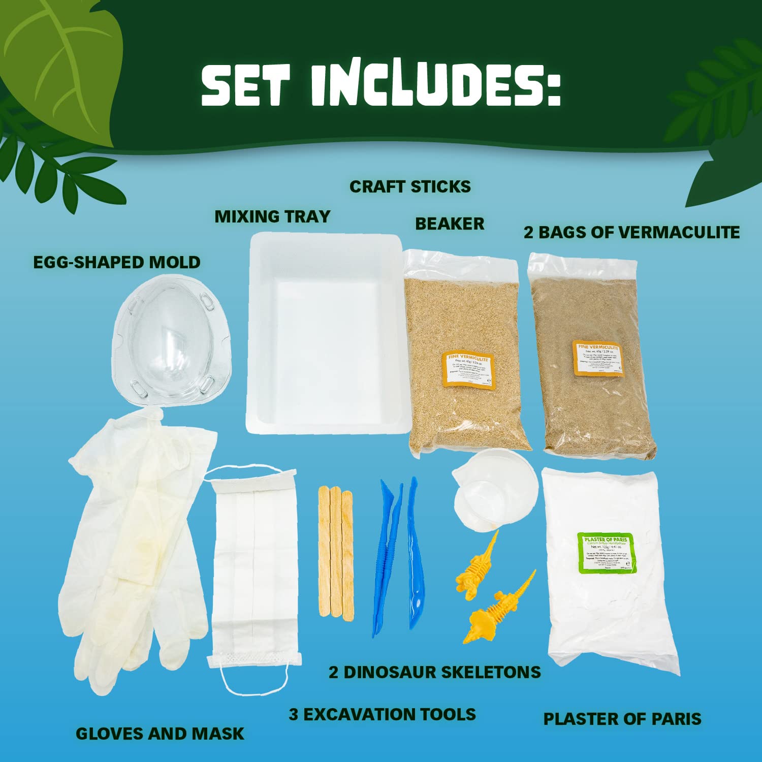 Foto 4 pulgar | Kit De Excavación De Huevos De Dinosaurio Mindware Para Hacer 2 Huevos De Dinosaurio Gigantes Con He - Venta Interna