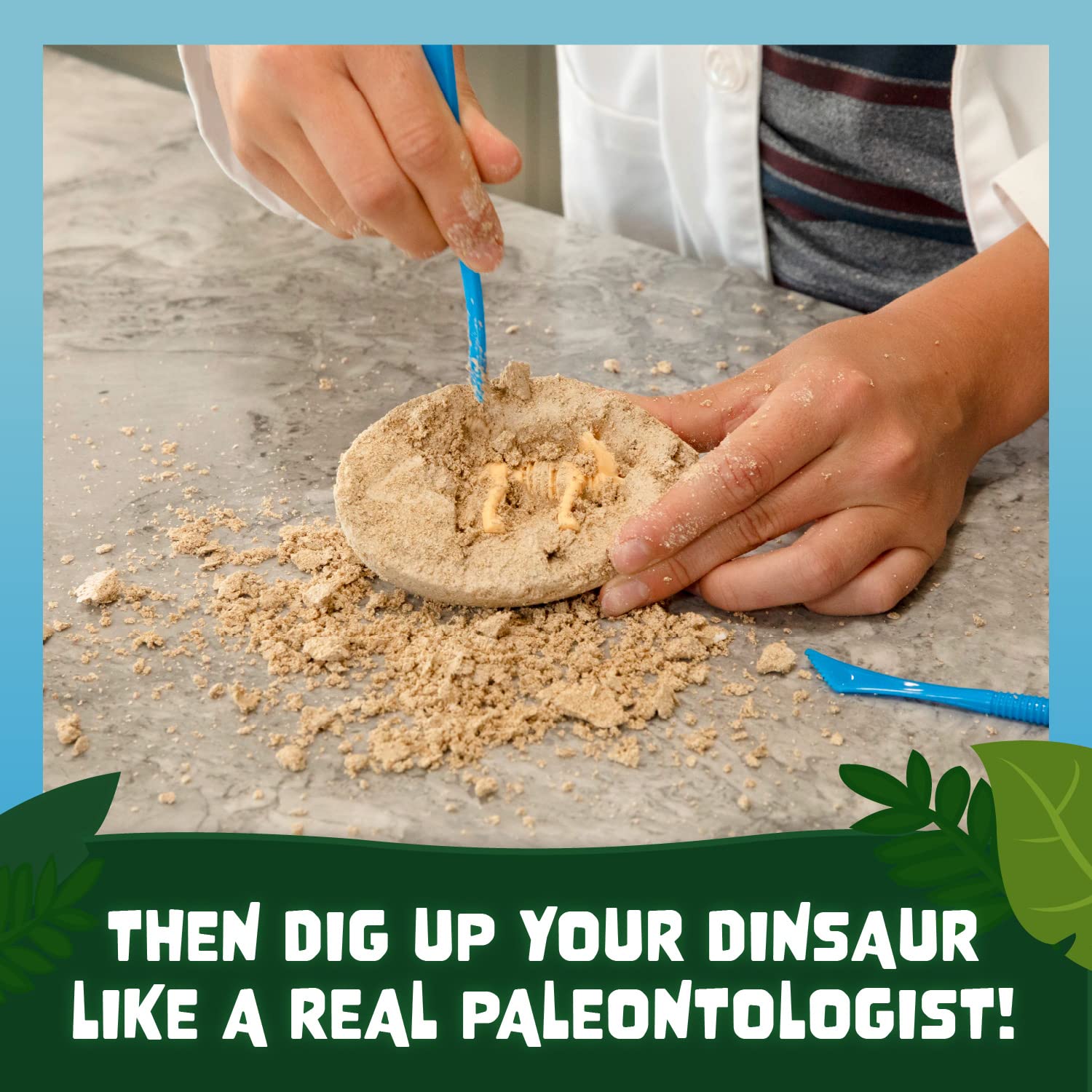 Foto 6 pulgar | Kit De Excavación De Huevos De Dinosaurio Mindware Para Hacer 2 Huevos De Dinosaurio Gigantes Con He - Venta Interna