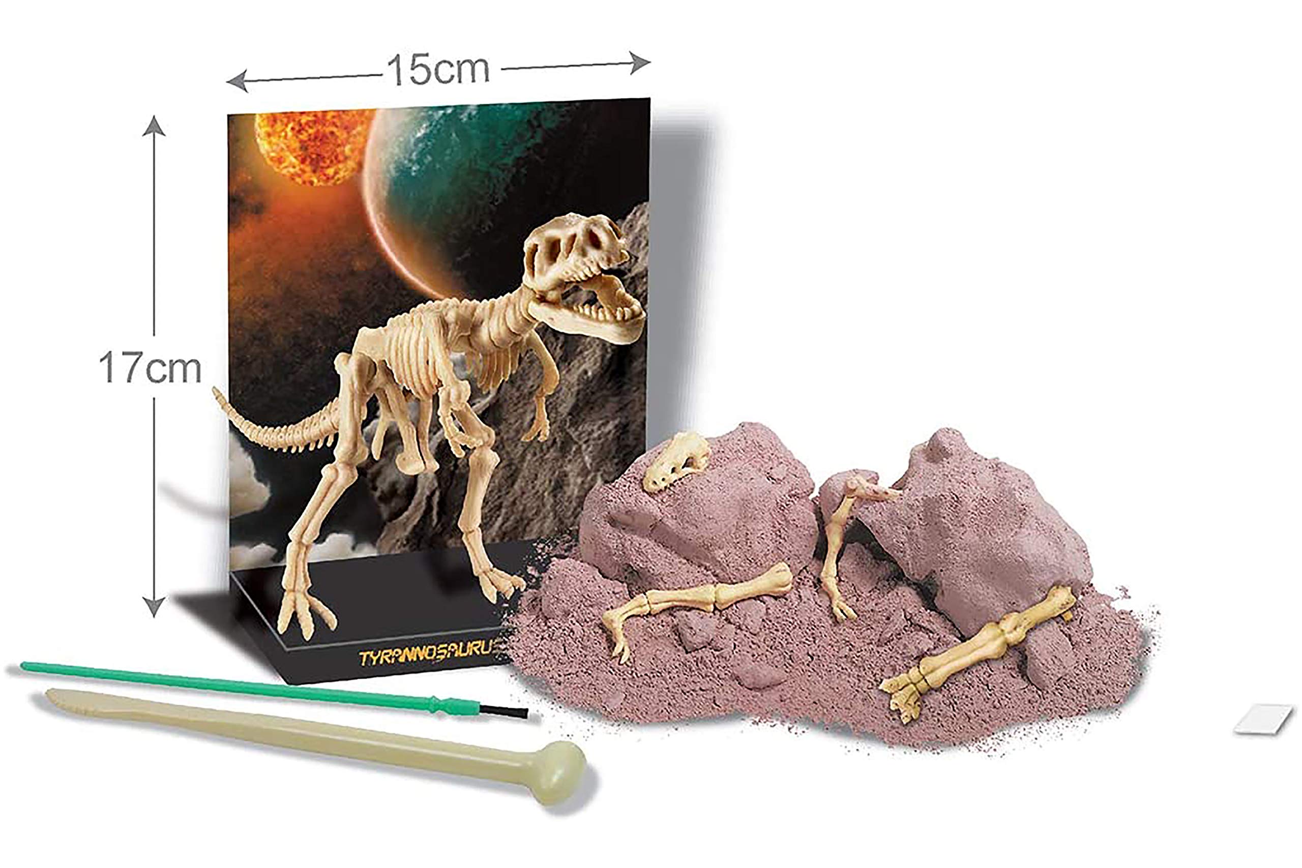 Foto 5 pulgar | Dig A Dino Kidzlabs, Esqueleto Fósil De Tyrannosaurus Rex, De 4 M - Venta Internacional.