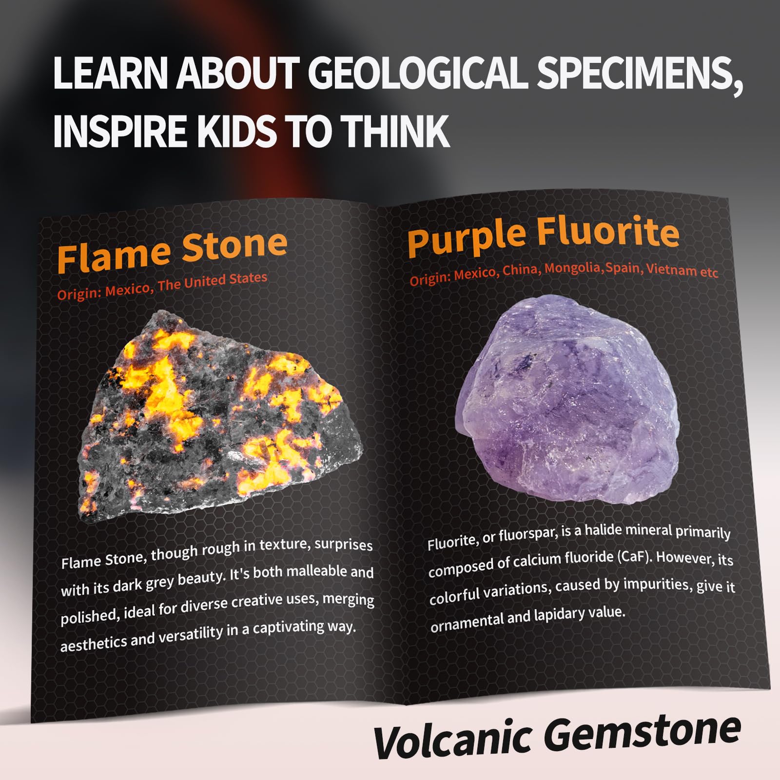 Foto 6 | Kit Científico Gobidex Volcano Gemstone Dig Para Niños De 6 A 12 Años - Venta Internacional.
